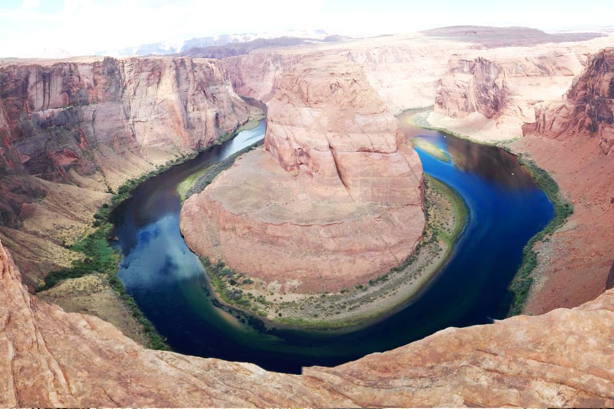 Columbia River im Horseshoe Canyon, USA © Andrzej Jurczak / WWF