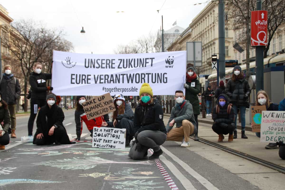 Klimastreik März 2021 ©WWF-AT/Alexa Lutteri Klimastreik März 2021