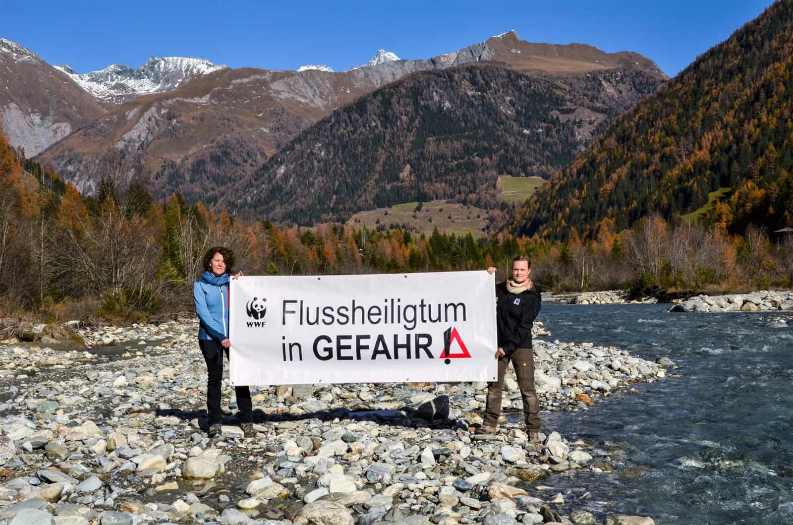 Isel-Manifest Initiatorinnen Renate Hölzl (VEO) und Marianne Götsch (WWF), © by Bettina Urbanek Isel-Manifest Initiatorinnen Renate Hölzl (VEO) und Marianne Götsch (WWF), © by Bettina Urbanek