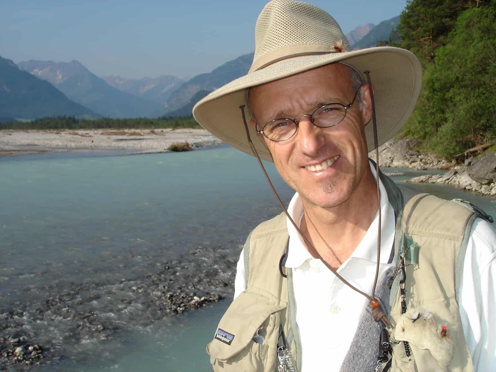 WWF Flussbotschafter Toni Innauer appelliert für einen Schutz der Osttiroler Gletscherflüsse