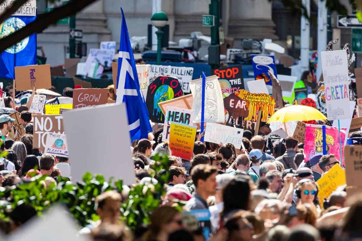 Demo in New York