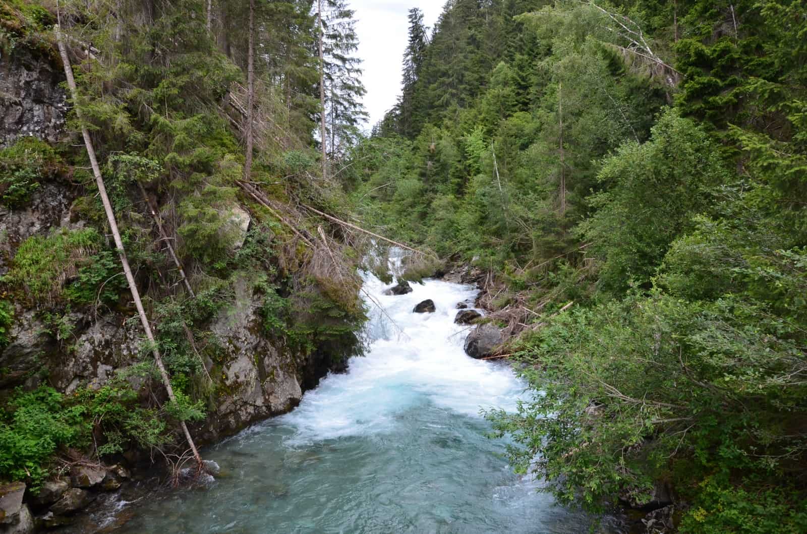 Schwarzach Gemeindekraftwerk Defereggental geplanter Staubereich