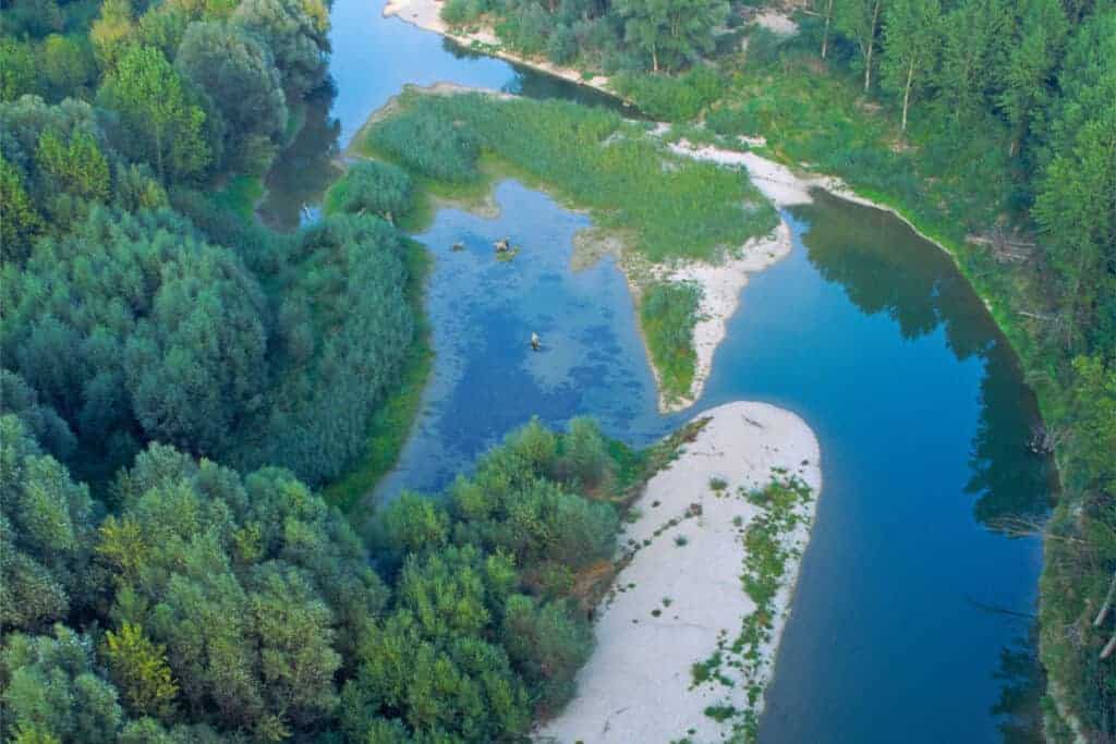 Donauauen-Flugaufnahme © H. Momen/ 4nature Donauauen-Flugaufnahme © H. Momen/ 4nature