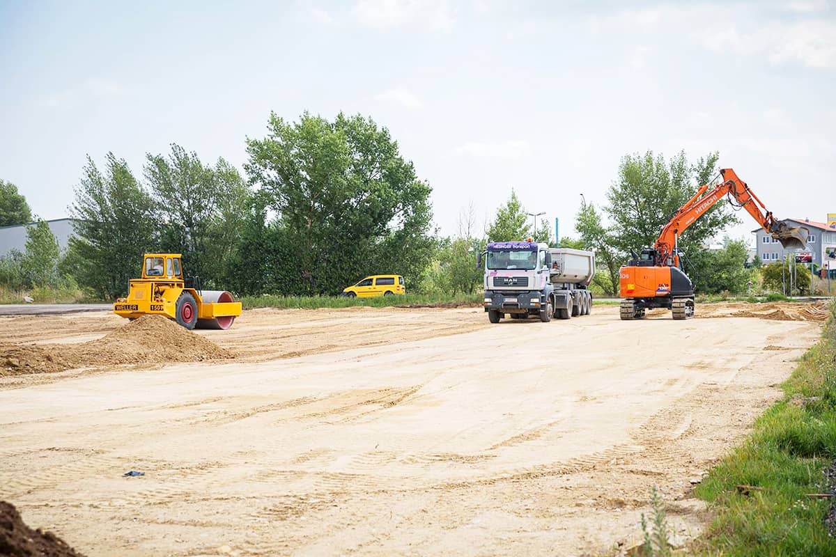 Baustelle Hagenbrunn (c)ChristianLendl Boden