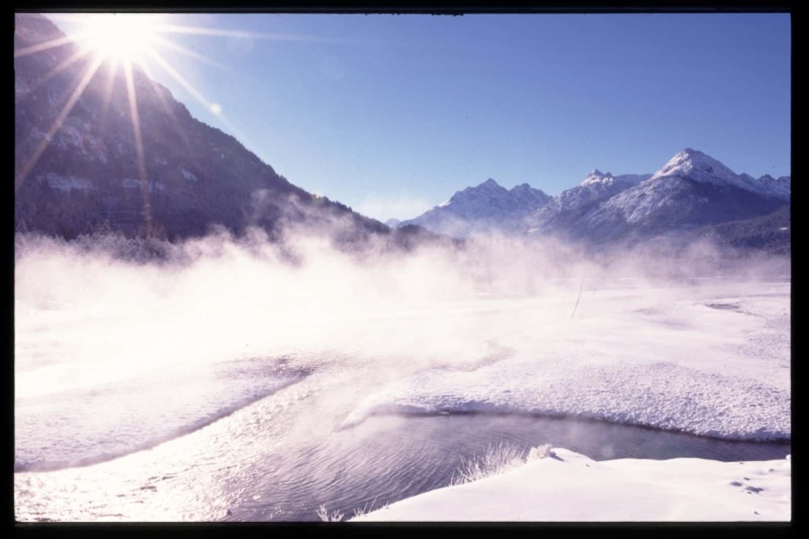 Lech im Winter