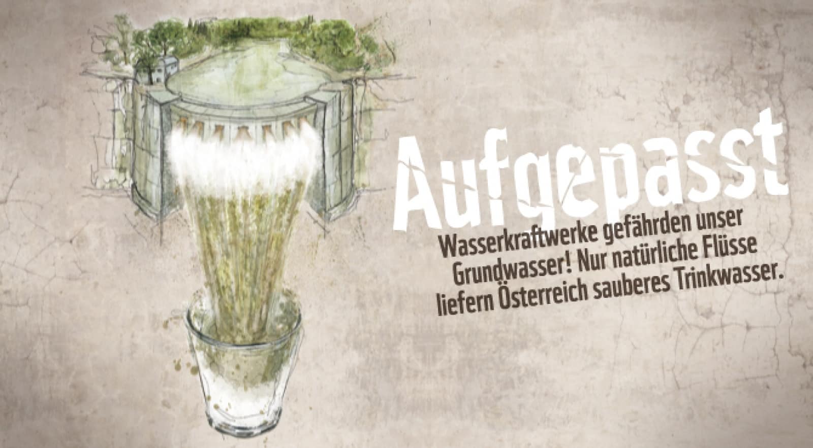 Mythos Wasserkraft: Aufgepasst