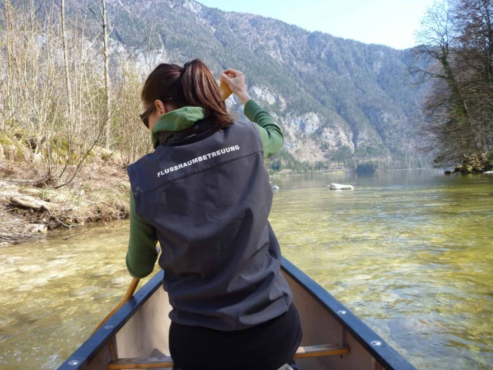 Ruderboot Flussraumbetreuung