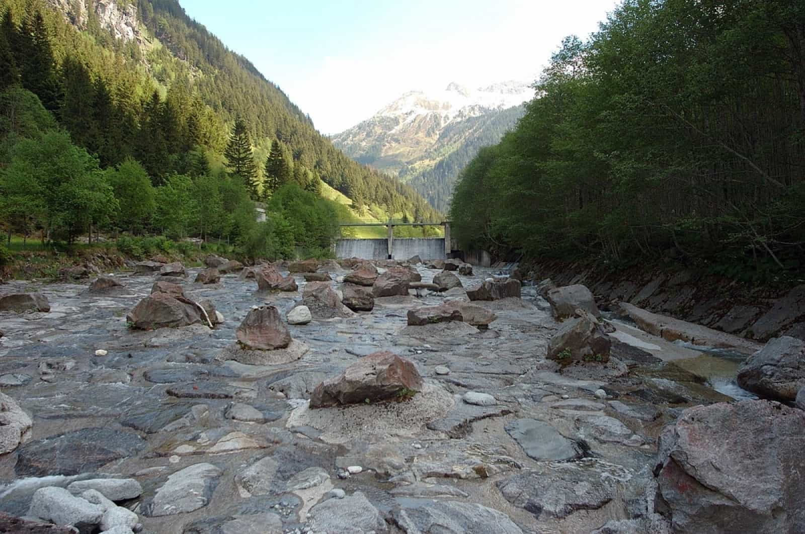 Wasserkraftwerk Bedrohung