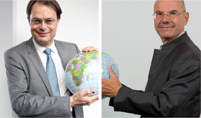 Gerhard Drexel/SPAR und Wolfram Littich/Allianz für klare Ziele statt heißer Luft!