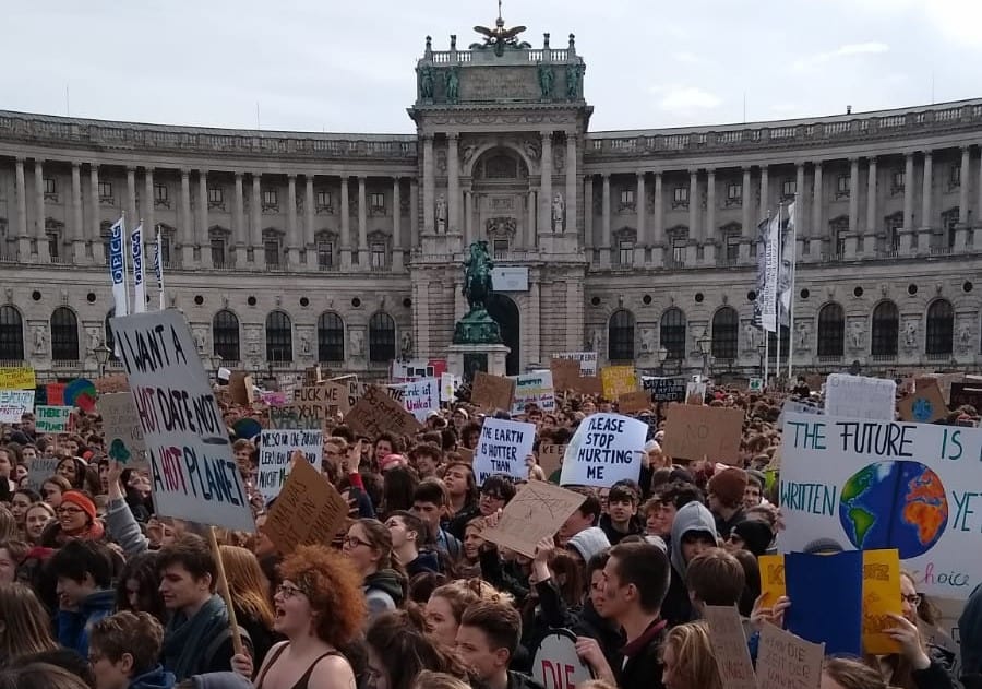 Fridays For Future Demonstration Wien