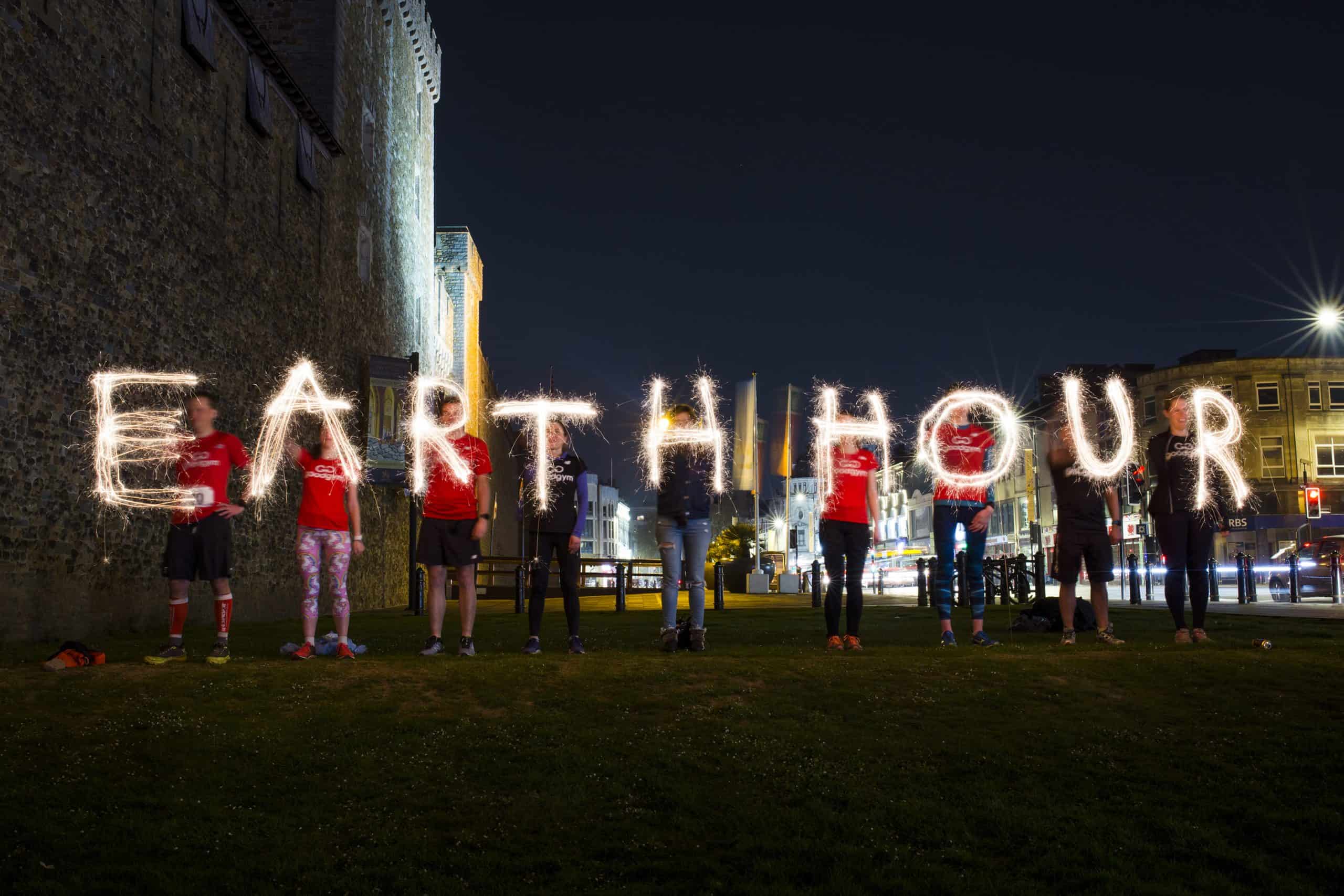 Earth Hour 2019 celebrationsin Wales, UK