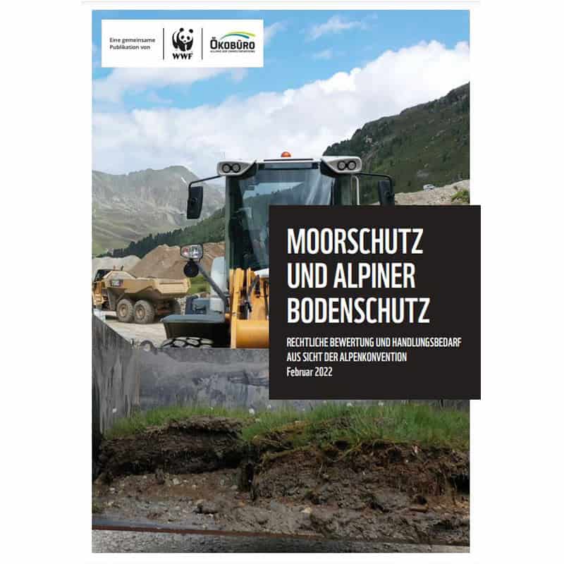 Titelblatt Moorstudie 2022(c)Christoph Walder/ Ecotone/ WWF Titelblatt Moorstudie