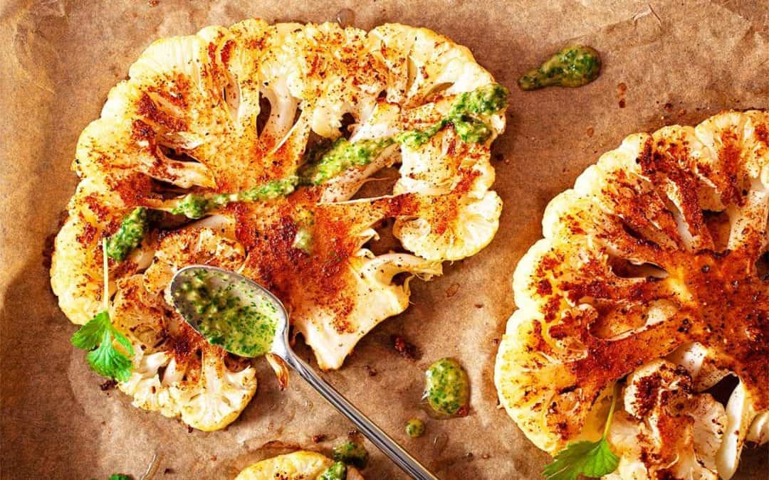 Karfiol am Backblech