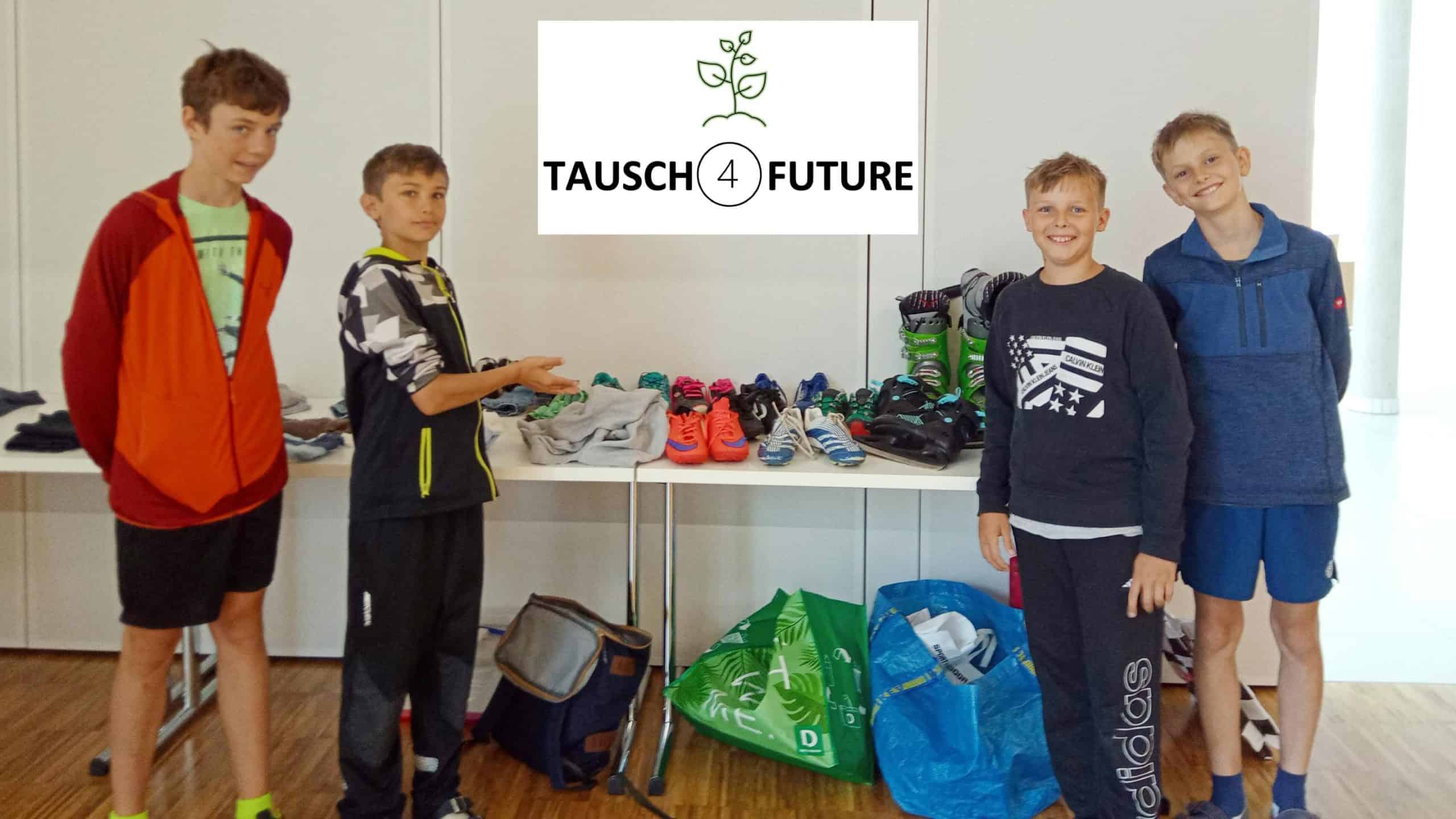 Schulprojekt Tausch4Future © Sportmittelschule Ebensee/Myriam Lorenz Schulprojekt Tausch4Future