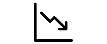 Icon Diagramm nach unten 8c) thenounproject Icon Diagramm nach unten