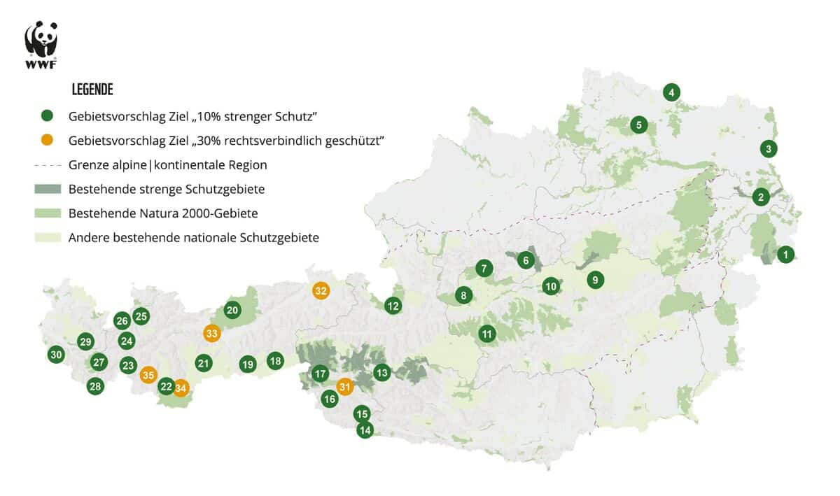Karte_EU-BDS2030-Schutzgebietsziele_Vorschläge_WWF
