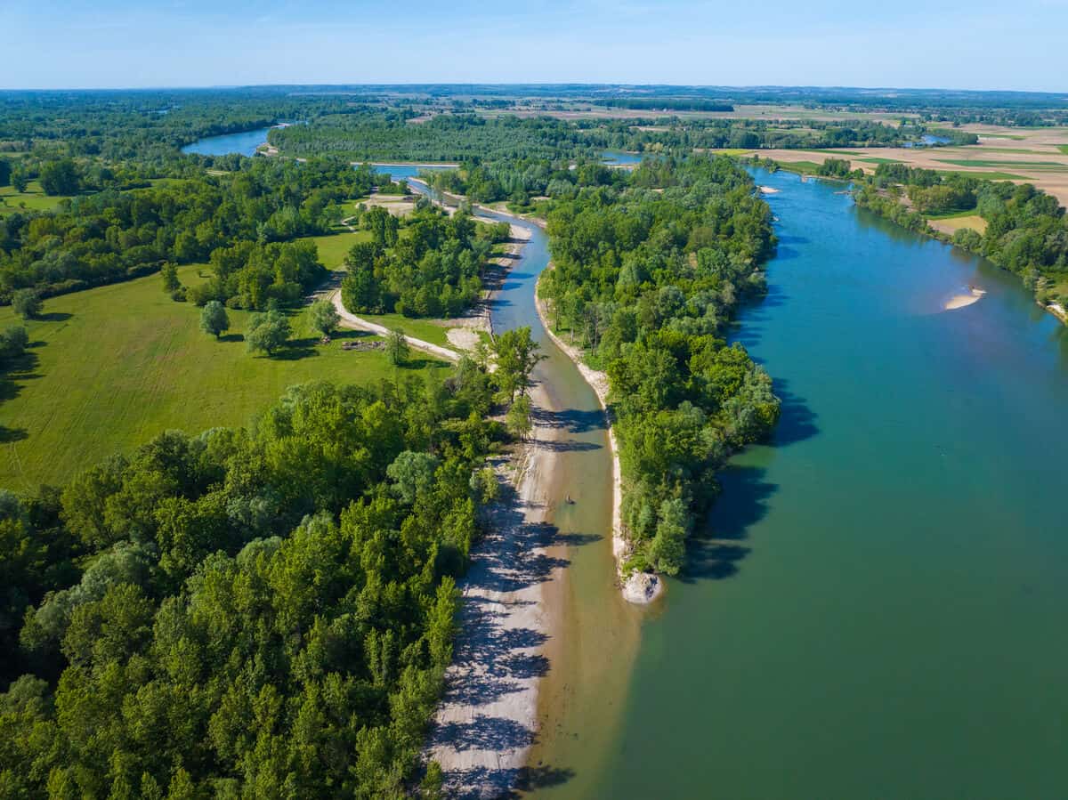 Neuer Seitenarm bei Gabajeva Greda_Drau_Kroatien(c) Goran Safarek