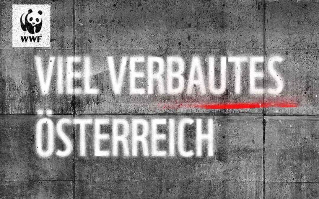 Kampagne Natur Statt Beton des WWF Österreich