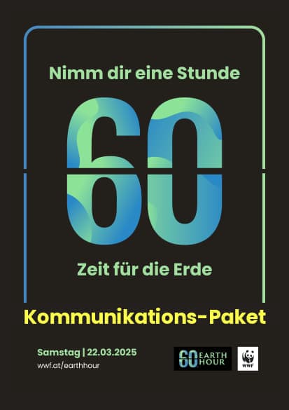 Cover des Unternehmenspaketes zur Earth Hour 2025