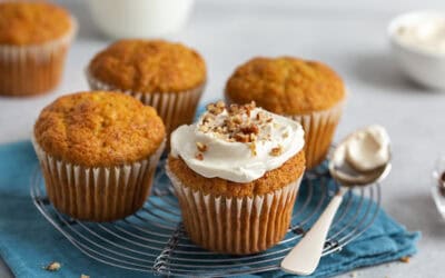 Rezept: Vegane Karottenmuffins